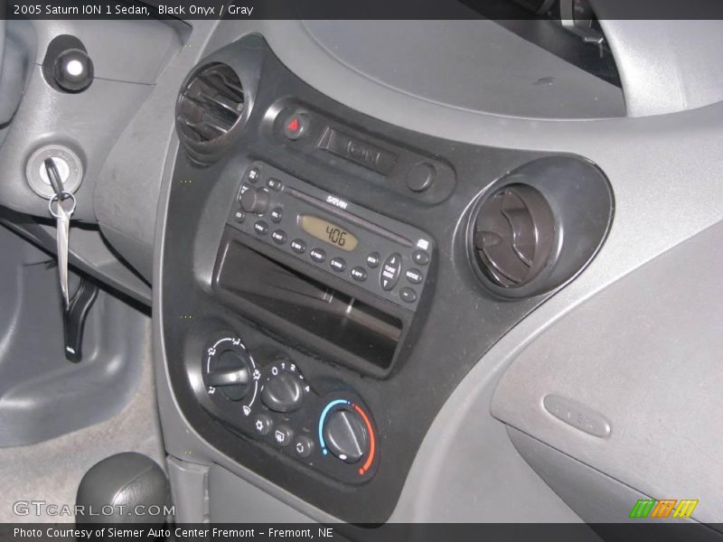 Black Onyx / Gray 2005 Saturn ION 1 Sedan