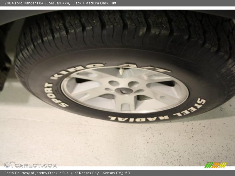 Black / Medium Dark Flint 2004 Ford Ranger FX4 SuperCab 4x4