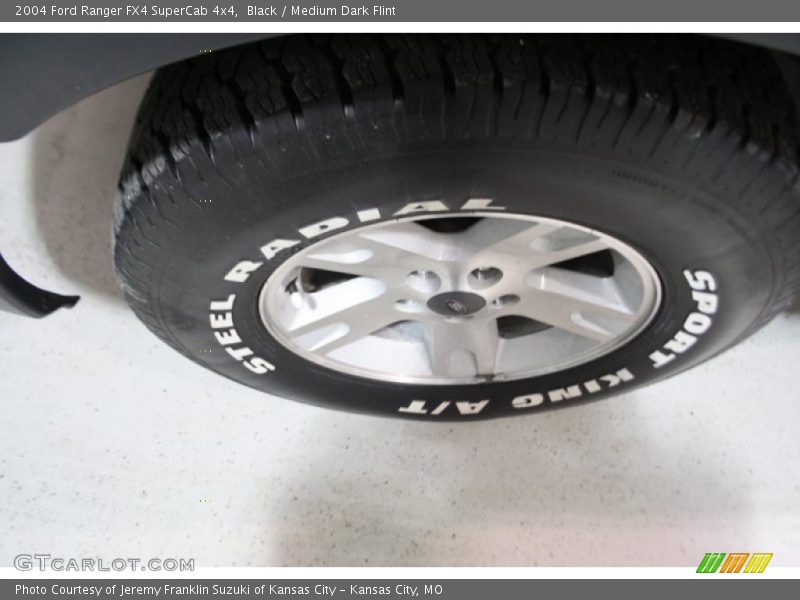 Black / Medium Dark Flint 2004 Ford Ranger FX4 SuperCab 4x4