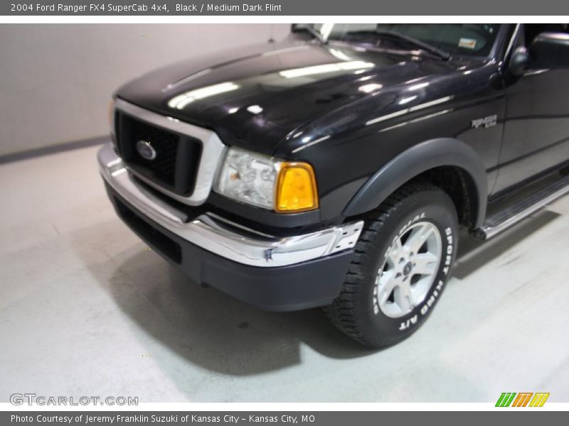 Black / Medium Dark Flint 2004 Ford Ranger FX4 SuperCab 4x4