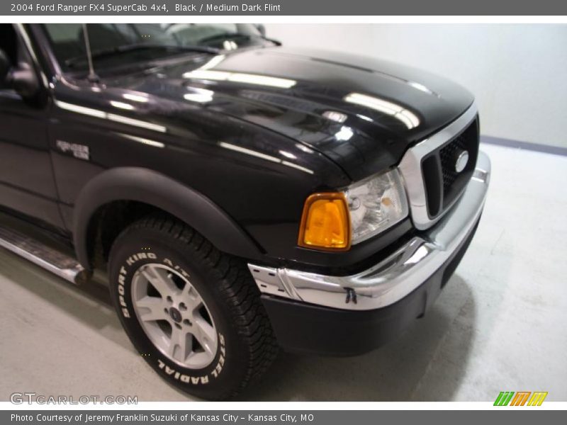 Black / Medium Dark Flint 2004 Ford Ranger FX4 SuperCab 4x4