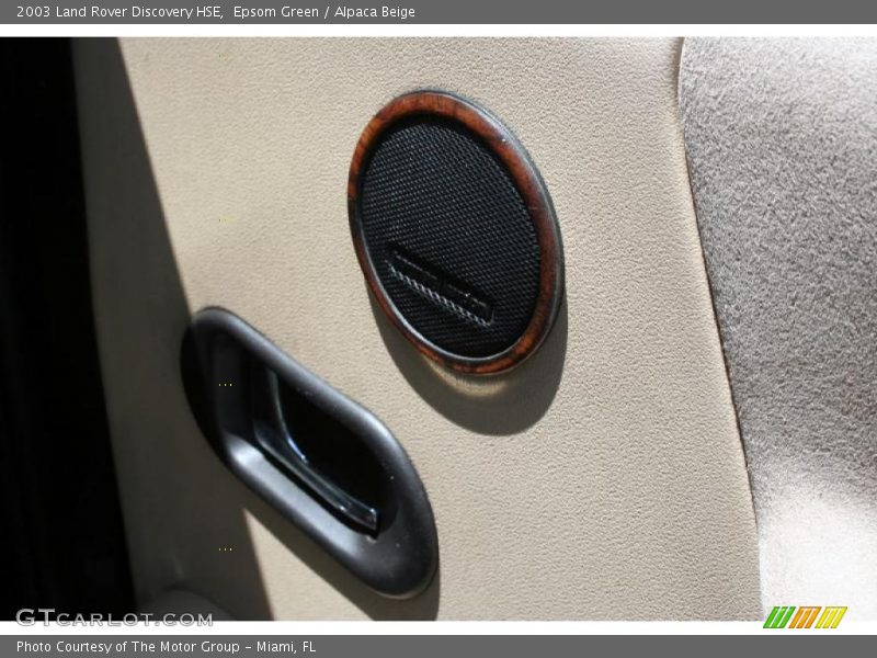 Epsom Green / Alpaca Beige 2003 Land Rover Discovery HSE
