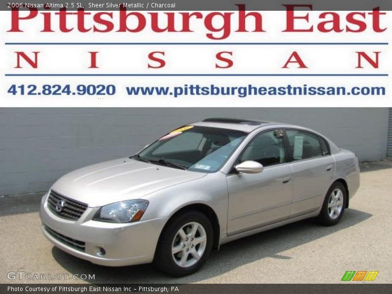 Sheer Silver Metallic / Charcoal 2006 Nissan Altima 2.5 SL