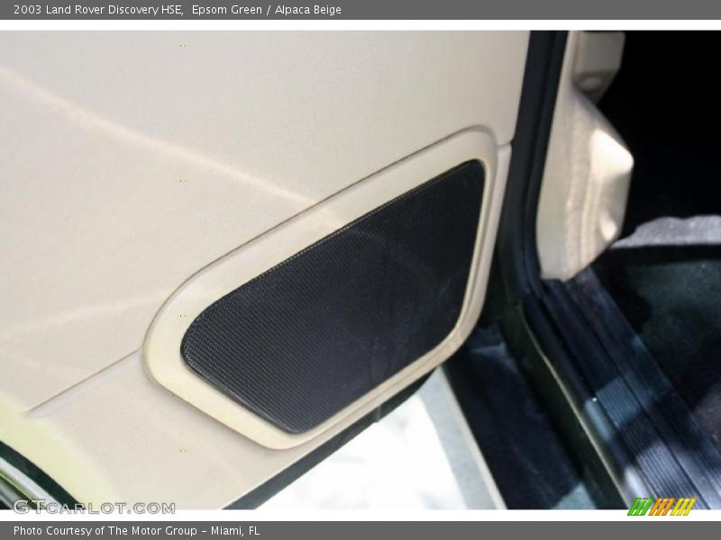 Epsom Green / Alpaca Beige 2003 Land Rover Discovery HSE