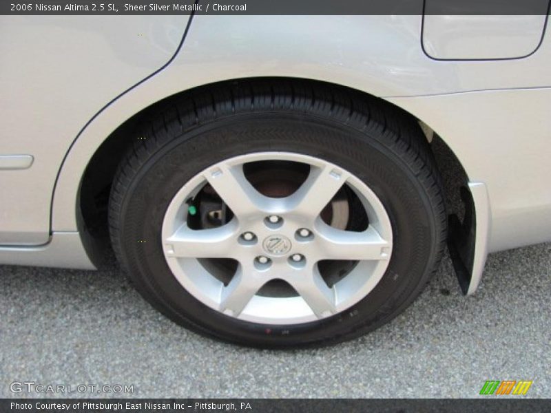 Sheer Silver Metallic / Charcoal 2006 Nissan Altima 2.5 SL