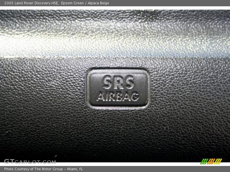 Epsom Green / Alpaca Beige 2003 Land Rover Discovery HSE
