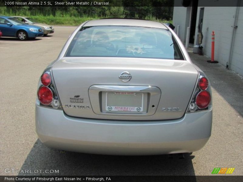 Sheer Silver Metallic / Charcoal 2006 Nissan Altima 2.5 SL