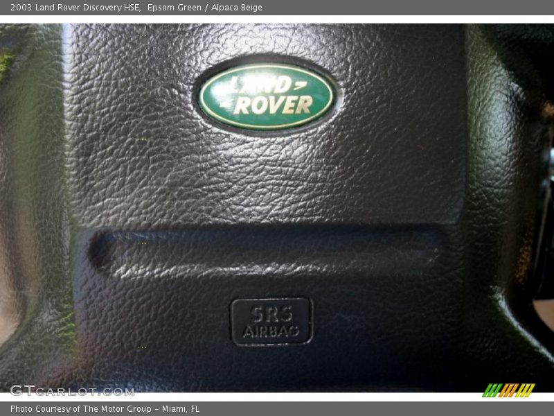 Epsom Green / Alpaca Beige 2003 Land Rover Discovery HSE
