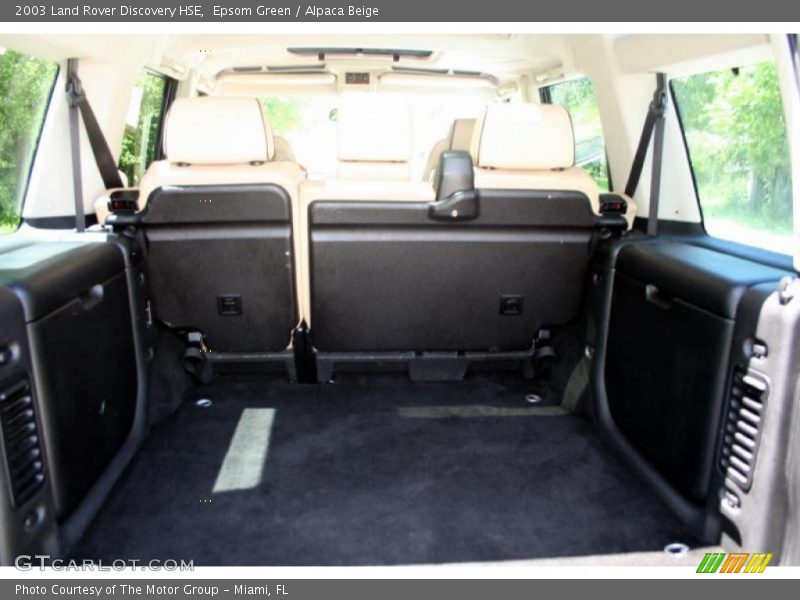 Epsom Green / Alpaca Beige 2003 Land Rover Discovery HSE