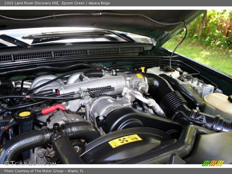 Epsom Green / Alpaca Beige 2003 Land Rover Discovery HSE