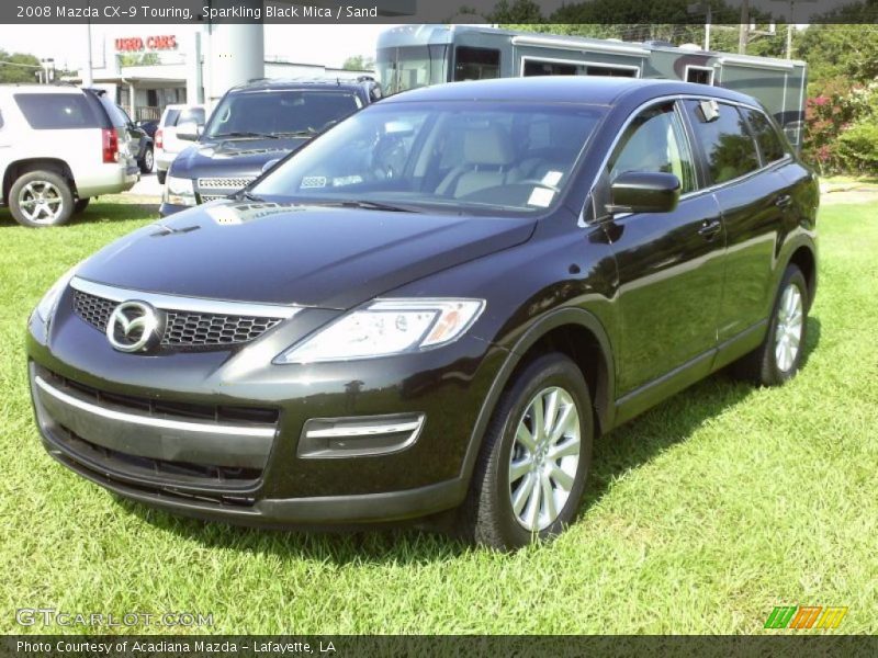 Sparkling Black Mica / Sand 2008 Mazda CX-9 Touring