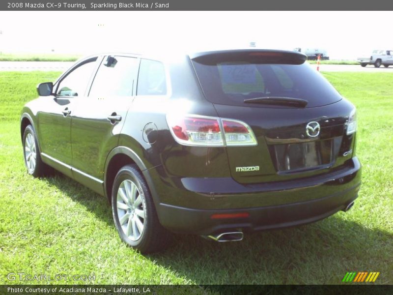 Sparkling Black Mica / Sand 2008 Mazda CX-9 Touring