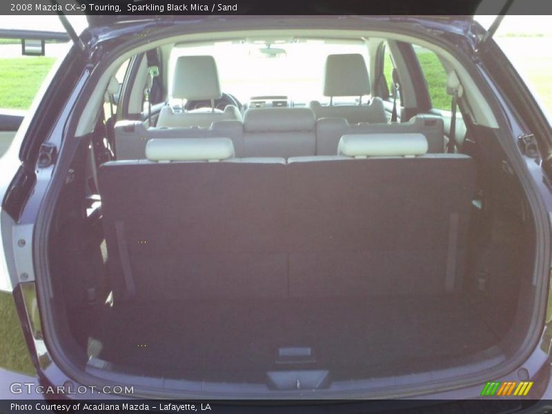 Sparkling Black Mica / Sand 2008 Mazda CX-9 Touring