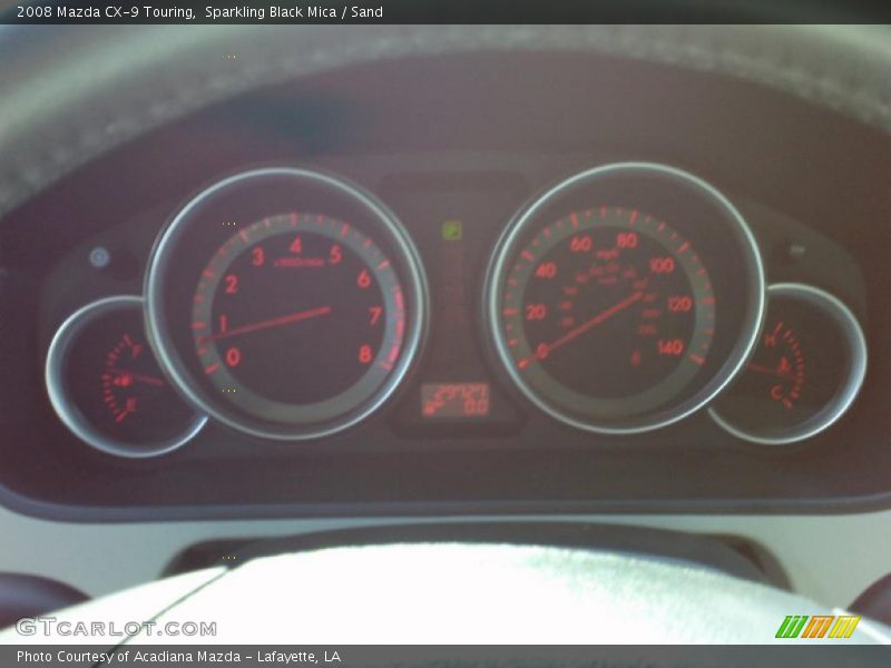Sparkling Black Mica / Sand 2008 Mazda CX-9 Touring