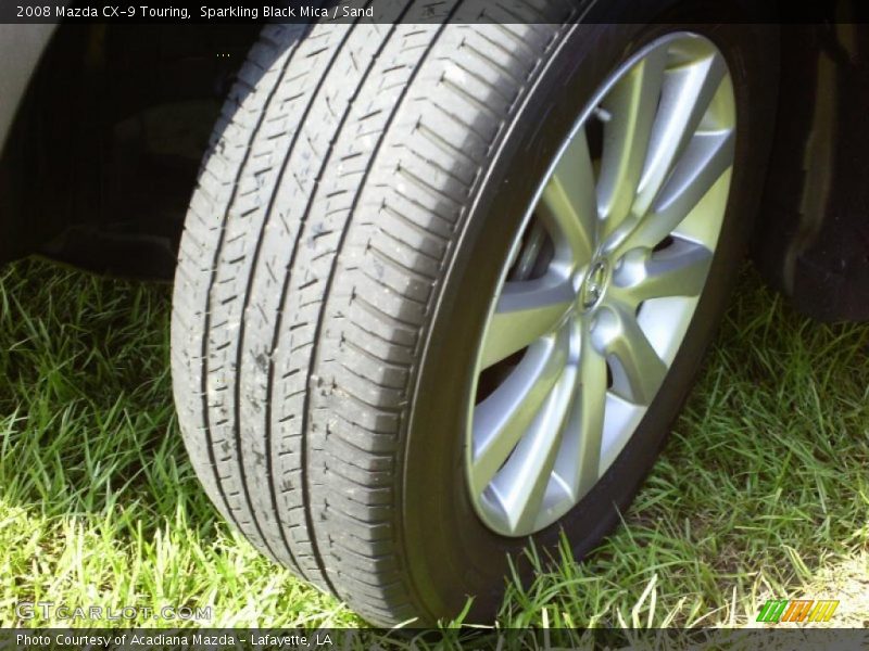 Sparkling Black Mica / Sand 2008 Mazda CX-9 Touring