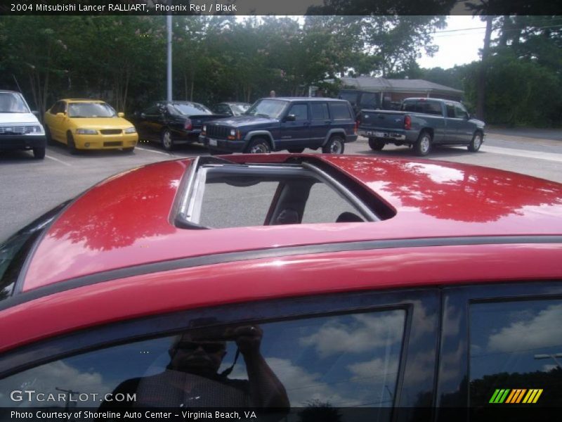 Phoenix Red / Black 2004 Mitsubishi Lancer RALLIART