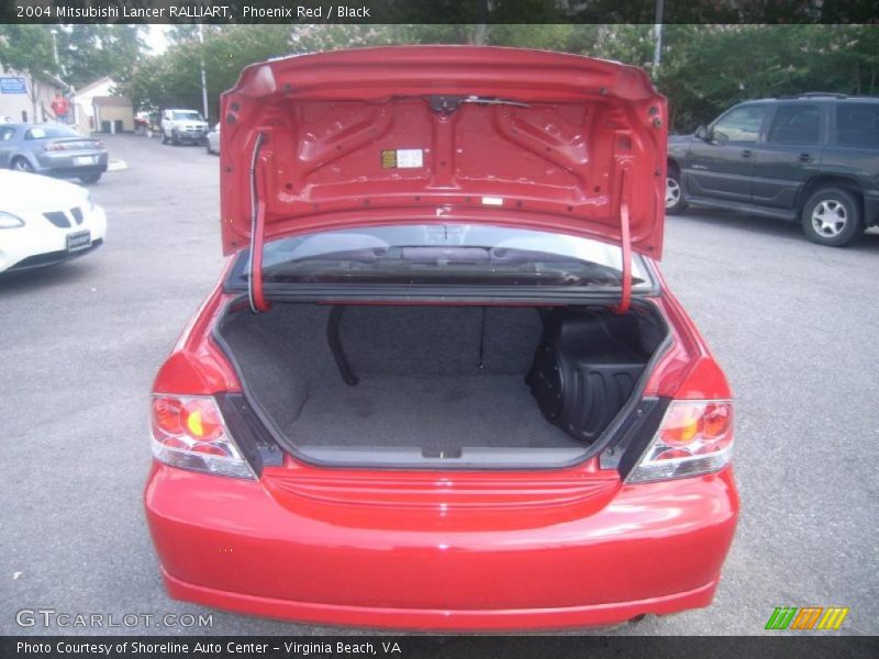 Phoenix Red / Black 2004 Mitsubishi Lancer RALLIART