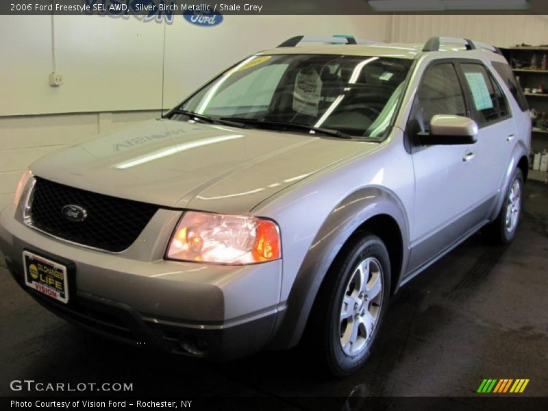 Silver Birch Metallic / Shale Grey 2006 Ford Freestyle SEL AWD