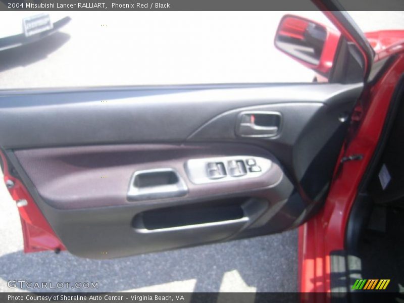 Phoenix Red / Black 2004 Mitsubishi Lancer RALLIART