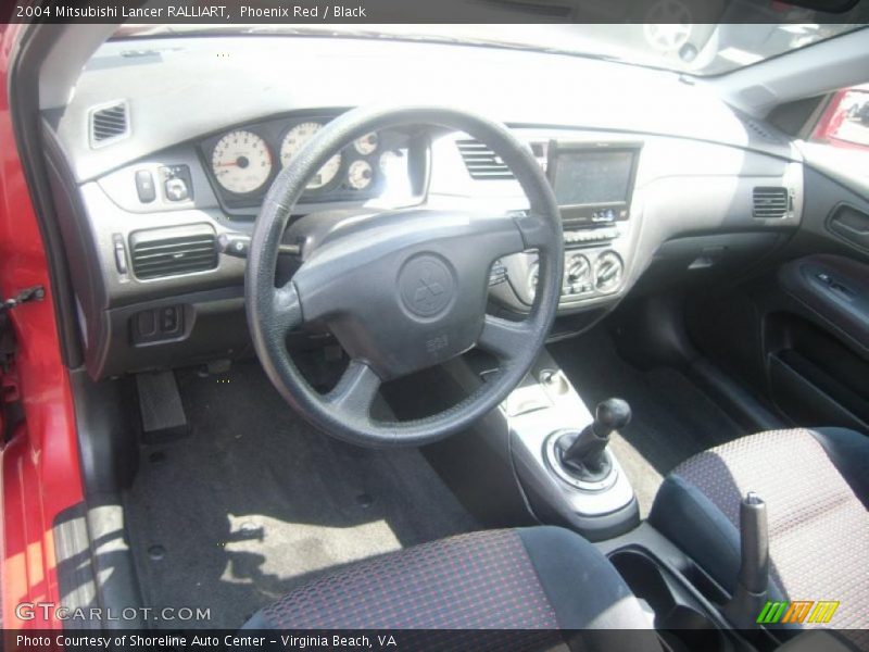 Phoenix Red / Black 2004 Mitsubishi Lancer RALLIART