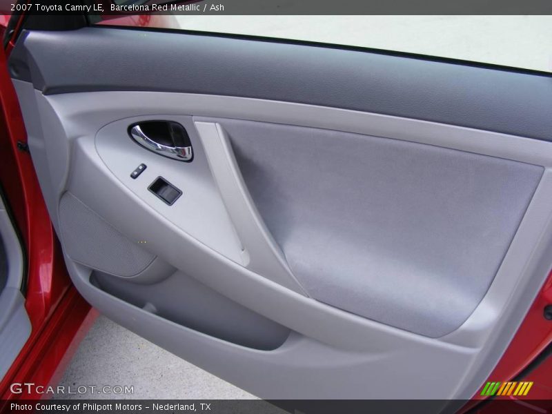 Barcelona Red Metallic / Ash 2007 Toyota Camry LE