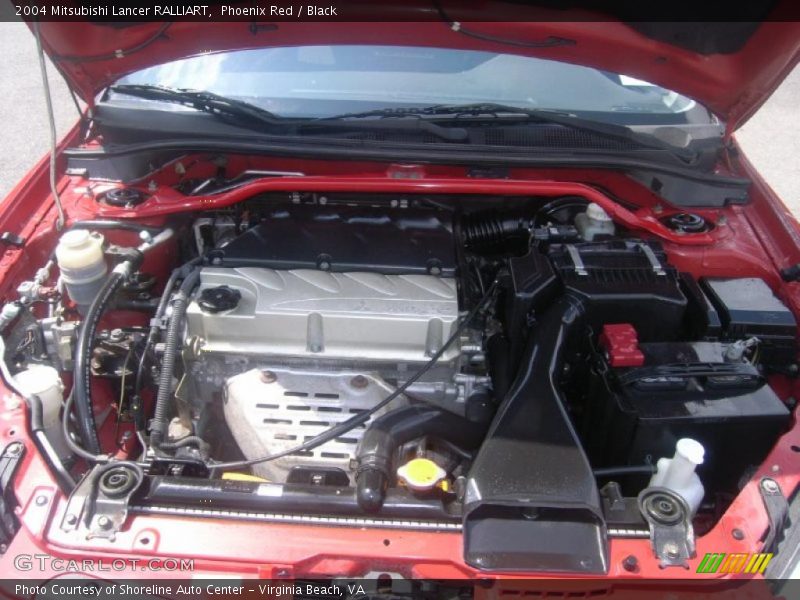 Phoenix Red / Black 2004 Mitsubishi Lancer RALLIART