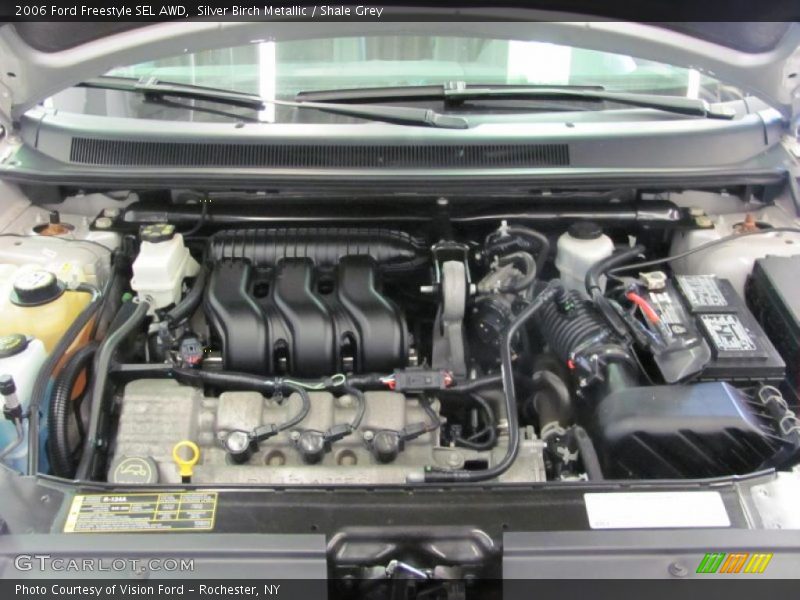 Silver Birch Metallic / Shale Grey 2006 Ford Freestyle SEL AWD