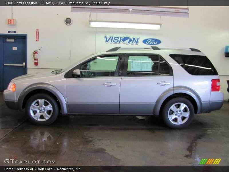 Silver Birch Metallic / Shale Grey 2006 Ford Freestyle SEL AWD