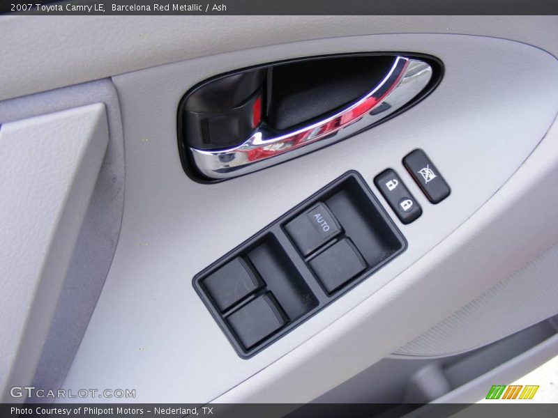 Barcelona Red Metallic / Ash 2007 Toyota Camry LE