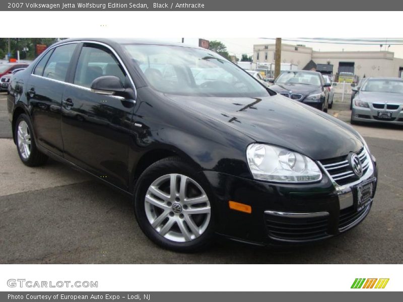 Black / Anthracite 2007 Volkswagen Jetta Wolfsburg Edition Sedan