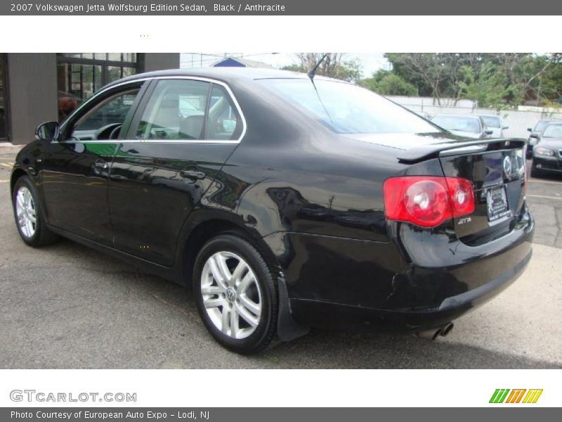 Black / Anthracite 2007 Volkswagen Jetta Wolfsburg Edition Sedan