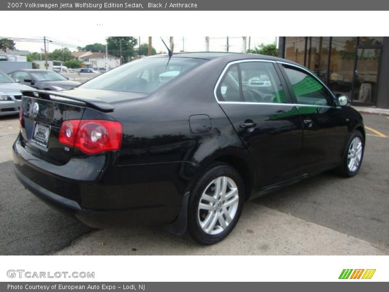 Black / Anthracite 2007 Volkswagen Jetta Wolfsburg Edition Sedan