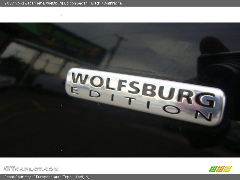 Black / Anthracite 2007 Volkswagen Jetta Wolfsburg Edition Sedan