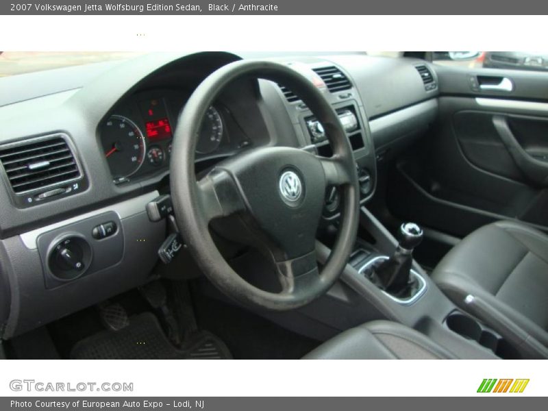 Black / Anthracite 2007 Volkswagen Jetta Wolfsburg Edition Sedan