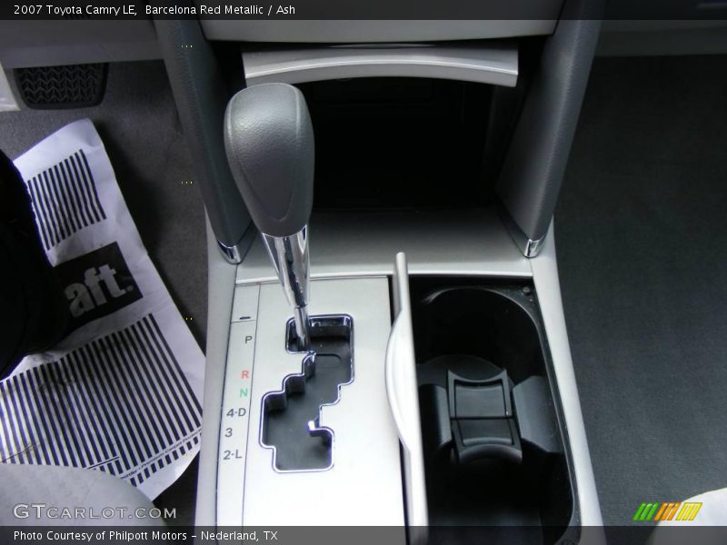 Barcelona Red Metallic / Ash 2007 Toyota Camry LE