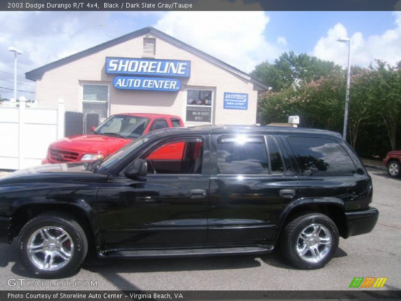 Black / Dark Slate Gray/Taupe 2003 Dodge Durango R/T 4x4