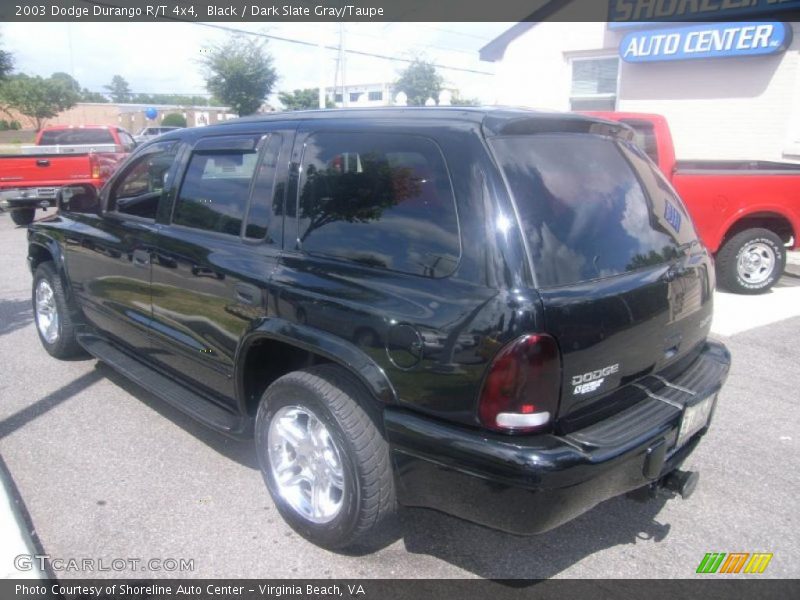 Black / Dark Slate Gray/Taupe 2003 Dodge Durango R/T 4x4