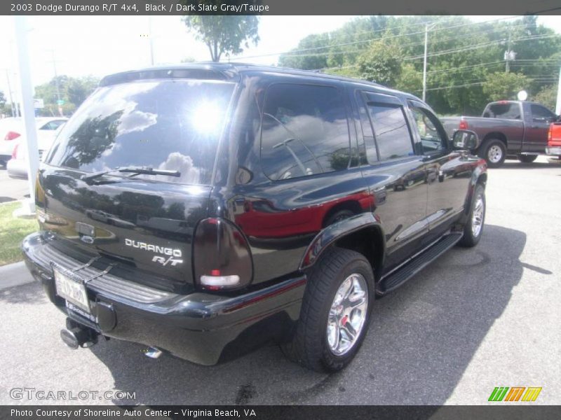 Black / Dark Slate Gray/Taupe 2003 Dodge Durango R/T 4x4