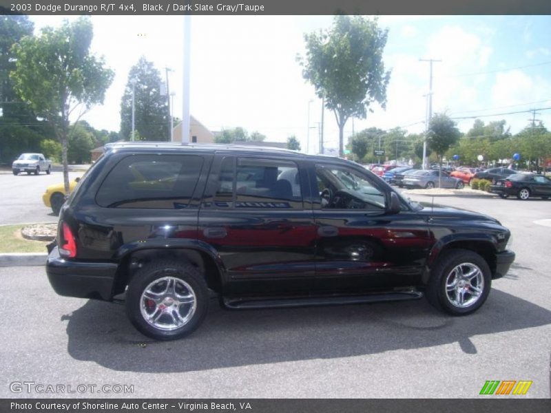 Black / Dark Slate Gray/Taupe 2003 Dodge Durango R/T 4x4