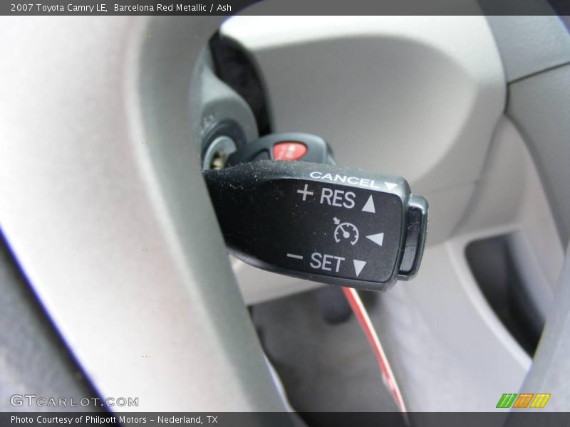Barcelona Red Metallic / Ash 2007 Toyota Camry LE