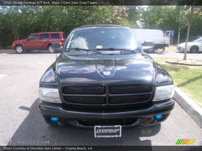 Black / Dark Slate Gray/Taupe 2003 Dodge Durango R/T 4x4