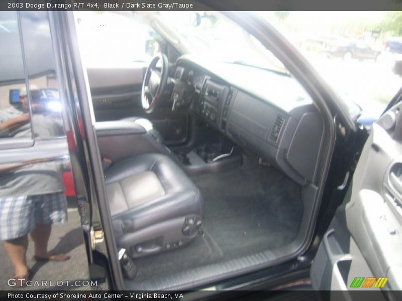 Black / Dark Slate Gray/Taupe 2003 Dodge Durango R/T 4x4