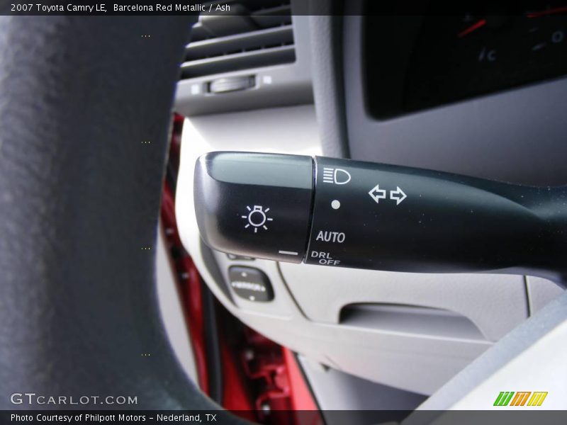 Barcelona Red Metallic / Ash 2007 Toyota Camry LE