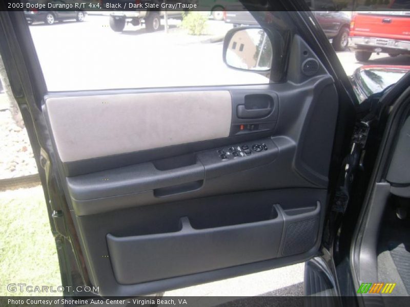 Black / Dark Slate Gray/Taupe 2003 Dodge Durango R/T 4x4
