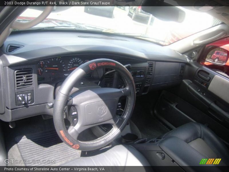 Black / Dark Slate Gray/Taupe 2003 Dodge Durango R/T 4x4
