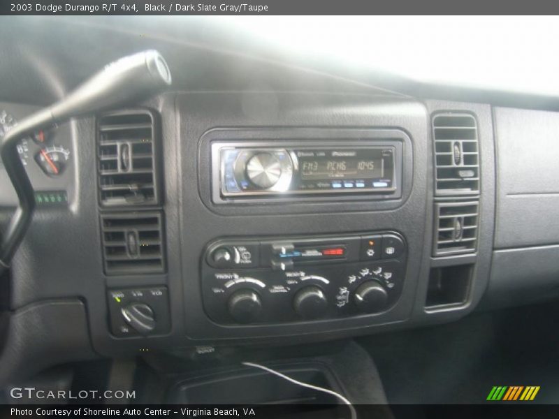 Black / Dark Slate Gray/Taupe 2003 Dodge Durango R/T 4x4