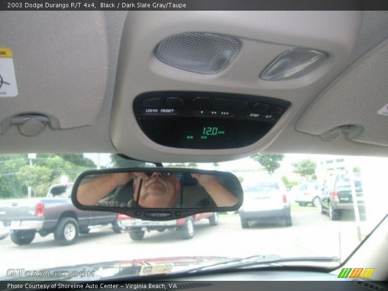 Black / Dark Slate Gray/Taupe 2003 Dodge Durango R/T 4x4