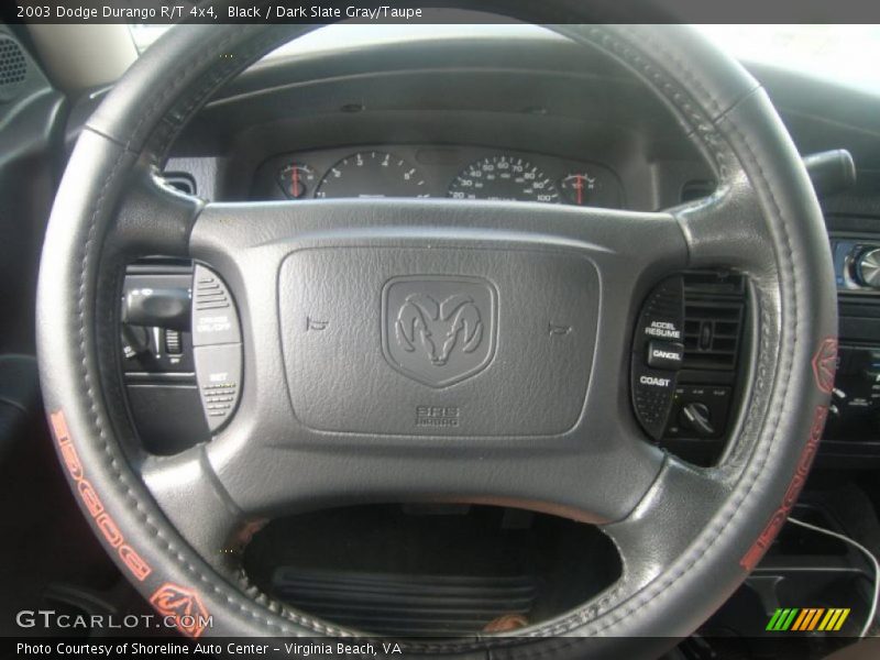 Black / Dark Slate Gray/Taupe 2003 Dodge Durango R/T 4x4