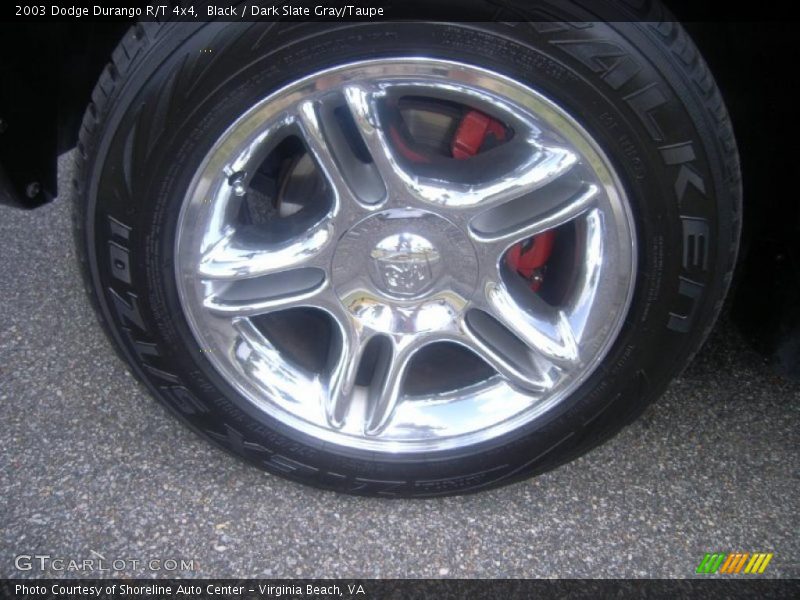 Black / Dark Slate Gray/Taupe 2003 Dodge Durango R/T 4x4