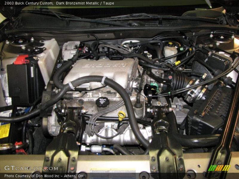 Dark Bronzemist Metallic / Taupe 2003 Buick Century Custom